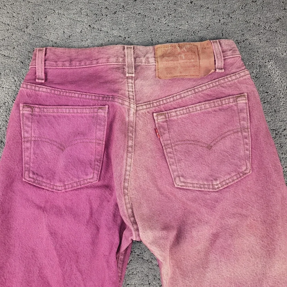 VTG Levis 501 Jeans Mens 29x32 Purple 501-0648 Button Fly Made In USA 90s 1994